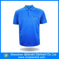 Clothing Wholesale Blue Plus Size Stylish Polo Shirts for Men